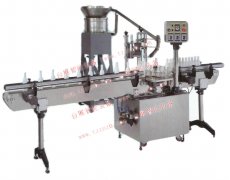 全自動上蓋鎖蓋機，瓶蓋自動上蓋機